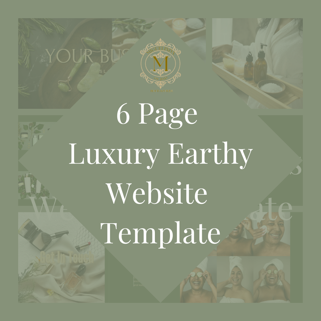 6 Page Website Template